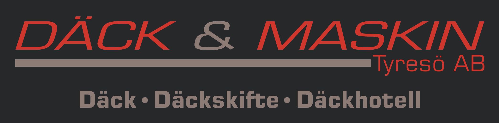 Däck & Maskin Tyresö AB logotyp